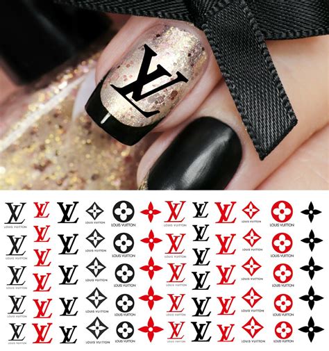 louis vuitton nail stickers amazon|louis vuitton nail transfers.